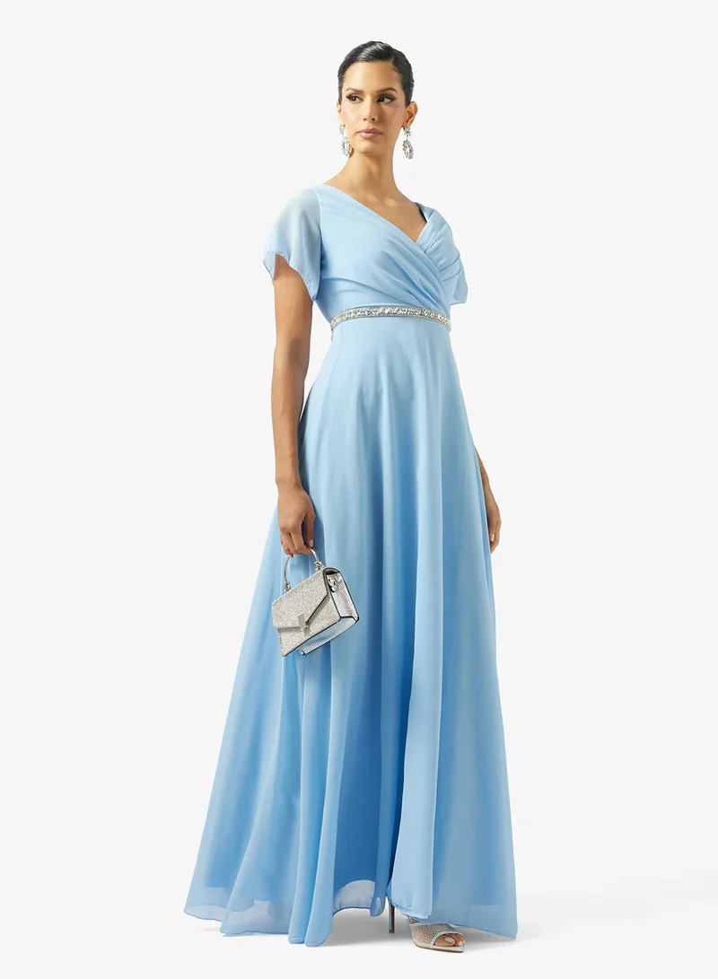 Ella Limited Edition  Flutter Sleeves Bridsemaid Dress for Women | Best Price UAE